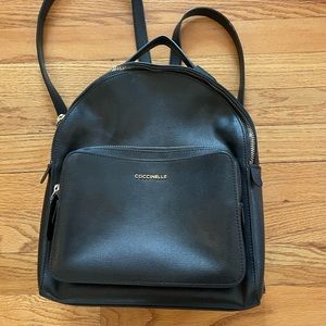 Coccinelle Clementine Medium Backpack Italian Leather